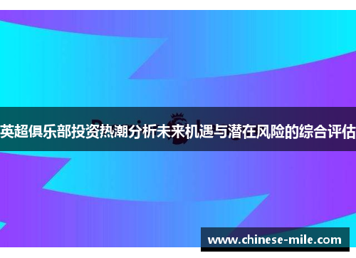英超俱乐部投资热潮分析未来机遇与潜在风险的综合评估 英超俱乐部投资热潮分析未来机遇与潜在风险的综合评估